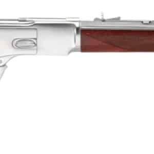 Taylors and Company 1873 .357 Magnum 20 inch octagonal barrel silver finish walnut pistol grip