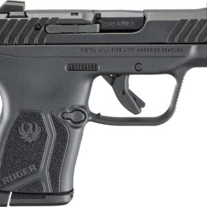 Ruger LCP MAX .380 ACP compact pistol with tritium front sight, black finish
