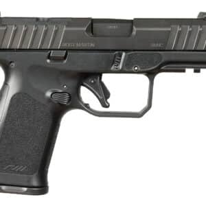 Rost Martin RM1C 9mm compact pistol black 4-inch compensated barrel