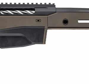 Tikka T3X Ace Game 6.5 Creedmoor 24 inch fluted threaded barrel bronze chassis rifle side profile