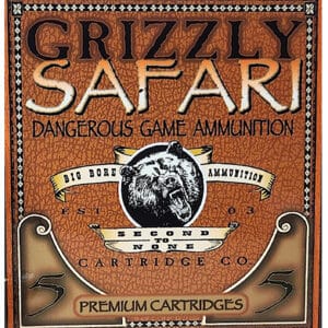 Grizzly Ammo GC45RG5   450Rigby 500gr Solid Brass 5 Per Box/10 Case