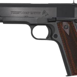 Colt 1911 Government .38 Super 5-inch blued finish