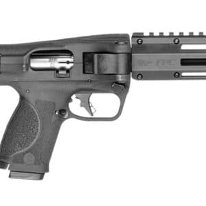 Smith & Wesson M&P FPC folding carbine with 16.25 in threaded barrel in black