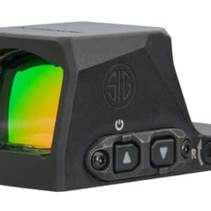 Sig Sauer Romeo-X Enclosed Pro 1x24mm green dot sight, black, DeltaPoint Pro footprint