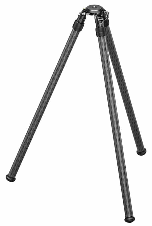 Leofoto Usa SO-322CX Inverted 2 Section Carbon Fiber Tripod Tripod 6.30"-63.98" High Black Aluminum