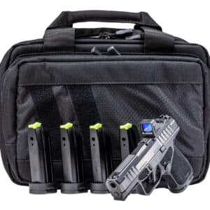 ROST MARTIN RM1S 9MM pistol with Viridian RFX11 reflex sight and included magazines