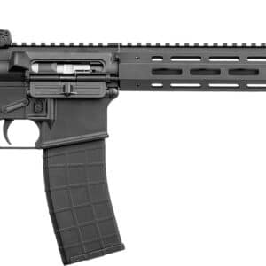 Tippmann Arms M4-22 ELITE .22 LR rifle side view with 16 inch barrel and M-LOK handguard