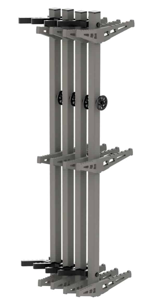 Novix/american Pride NX-4PCDW Double-Step Climbing Sticks Classic Aluminum 32" Long 9" Wide 4 Pack