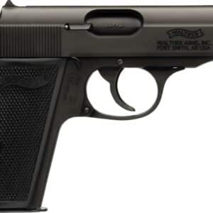 Walther Arms PP .32 ACP black steel-frame pistol with fixed sights