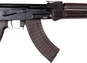 Arsenal SAM7SF-56 7.62x39mm rifle with plum side-folding stock and milled receiver