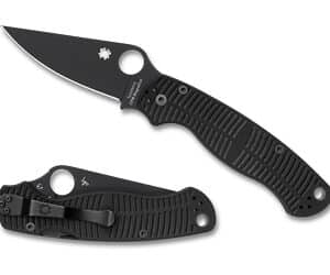 SPYDERCO PARA MILITARY 2 SALT BLK