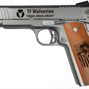 TF Wolverine Custom Engraved (Stainless) —Rock Island Armory 1911 — Pre-Order