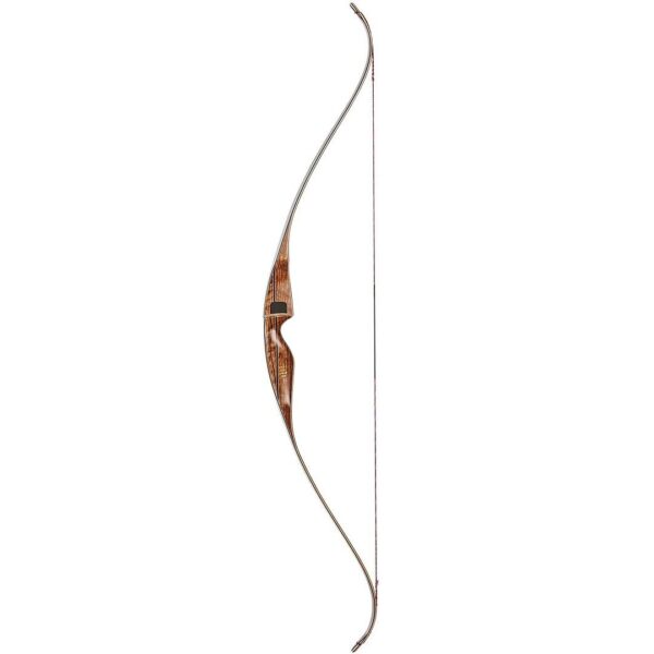 Bear Traditional Bow Super Grizzly RH50 Shedua/Black Stripe