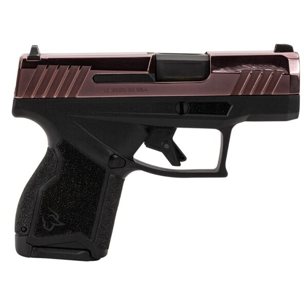 Taurus GX4 9mm pistol black frame with rose gold slide and two magazines