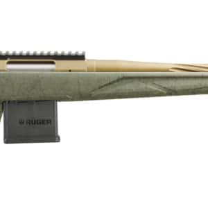Ruger American Predator Gen II 6.5 Creedmoor 22 inch fluted threaded barrel green splatter stock