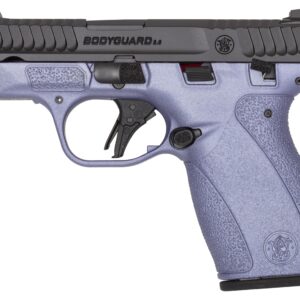 Smith & Wesson Bodyguard 2.0 .380 ACP with orchid polymer grip and tritium front sight
