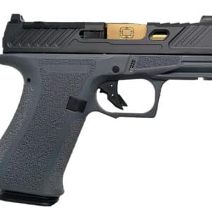 Shadow Systems CR920X ELT 9mm pistol gray frame bronze fluted barrel