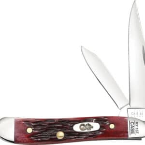 CASE KNIVES MY FIRST CASE - PEACH SEED JIG OLD RED PEANUT