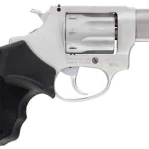 Taurus 942 Ultra‑Lite .22 LR 3-inch matte stainless revolver with black rubber grips