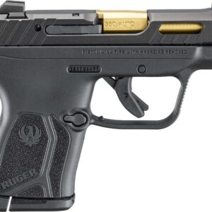 Ruger LCP MAX .380 ACP black polymer frame 2.8in barrel tritium front sight