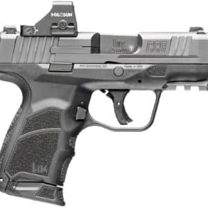 Heckler & Koch CC9 9mm pistol, 3.32 inch barrel, black, optics-ready