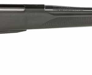 Tikka T3 Lite 6.5 Creedmoor bolt-action rifle with 22-inch blued threaded barrel and black synthetic stock
