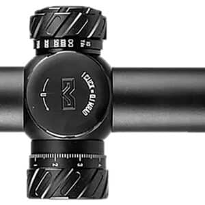 Meprolight MVO 6-36x56mm FFP rifle scope in black with illuminated M3 MRAD reticle