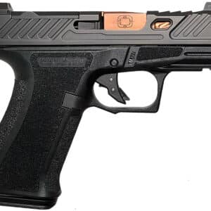 Shadow Systems CR920X 9mm pistol black frame with bronze spiral-fluted barrel, optic-ready, 15rd