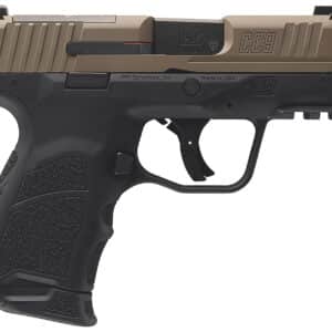 Heckler & Koch CC9 9mm pistol in FDE with optics-ready slide and compact grip