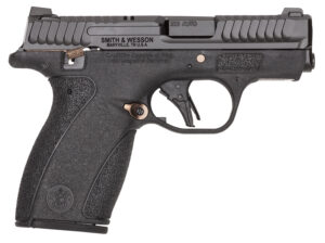 S&W BODYGRD 2.0 14660 TS RGPVD striker-fired semi-automatic handgun with black polymer frame