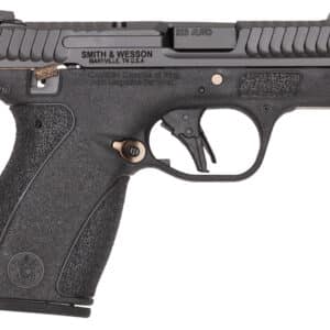 S&W BODYGRD 2.0 14660 TS RGPVD striker-fired semi-automatic handgun with black polymer frame
