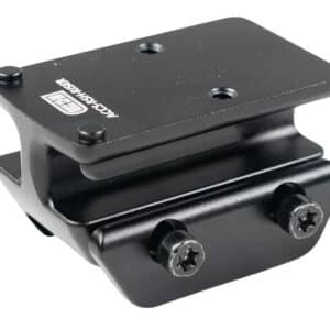 C&H Precision RISERRSH   Picatinny Mount Black Steel