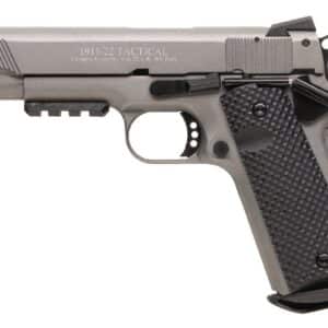 Chiappa Firearms 1911-22 Tactical .22 LR pistol in tactical gray with G10 grips