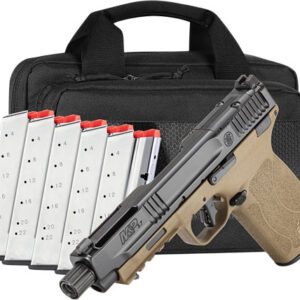 Smith & Wesson M&P 5.7 pistol with 5-inch threaded barrel and optics-ready slide
