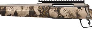 Savage Axis 2 Pro Compact .400 Legend 20-inch left-hand rifle in gun metal bronze Cerakote with Western camo stock