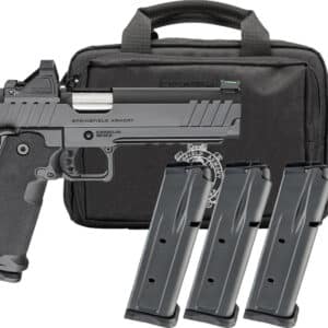 Springfield Armory Prodigy 9mm 5-inch pistol with Viridian RFX11 and four magazines
