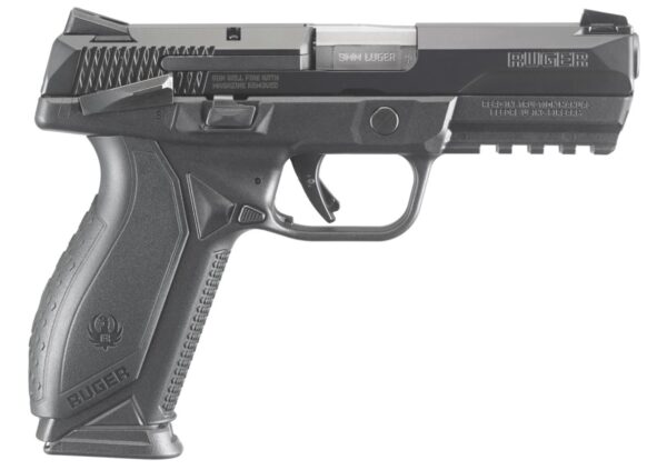 RUGER AMERICAN 9MM BLK 4" 17+1 SFTY#