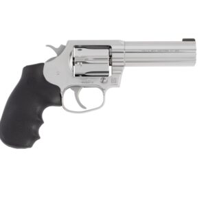 Colt Cobra .38 Special 4 inch stainless revolver with black Hogue overmold grip