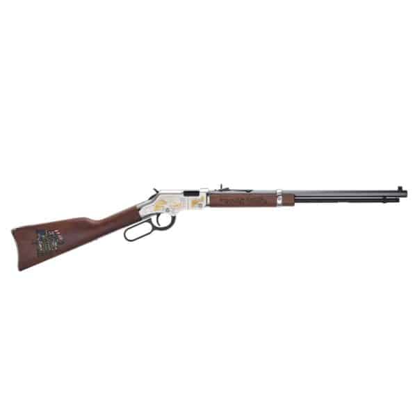 Henry Golden Boy "Spirit of the Corps" 250th Tribute Edition Rifle .22 S/L/LR 16rd Capacity 20" Octagon Barrel Engraved Wood Stock