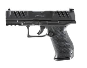 Walther PDP Compact 9mm pistol, 4-inch barrel, black polymer frame, optics-ready slide