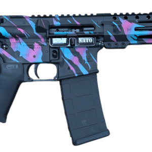 DIAMONDBACK DB15 MIAMI TIGER STRIPE 5.56 10" PISTOL W/SBA3 BRACE 30RD MAG