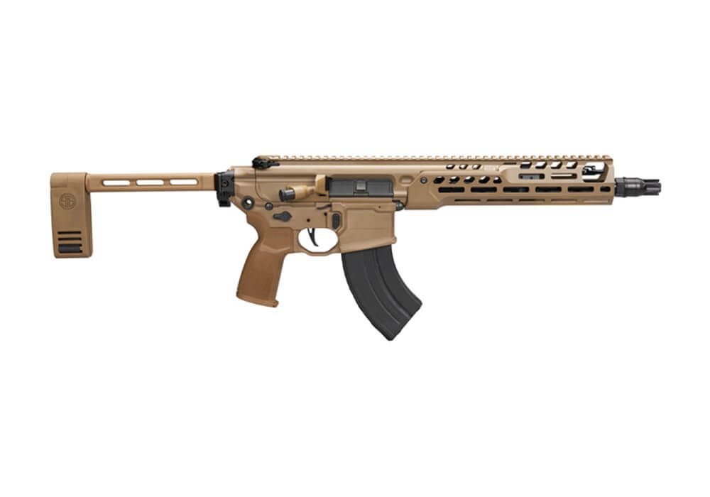 Sig Sauer MCX Pistol 7.62x39mm 11.5 inch Flat Dark Earth