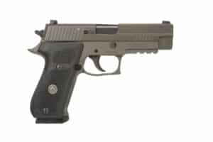Sig Sauer P220 Legion .45 ACP pistol in Legion Gray with G10 grips and SIG X-Ray3 sights