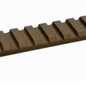 Talley PLMHC735AC Browning X-Bolt 20 MOA Picatinny Rail with Anti-Cant Indicator  Smoked Bronze Long Action 20 MOA