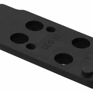 Colt 1911 DeltaPoint Pro optic plate, black stainless steel one-piece base, SP301328