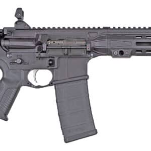 LWRC ICMKII 5.56 NATO 10.5 inch pistol with SBA3 brace in black