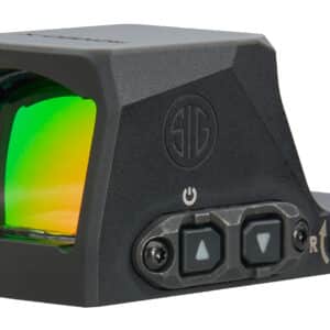 Sig Sauer Romeo-X Enclosed Pro 1x24mm black red dot sight with 6 MOA green dot reticle