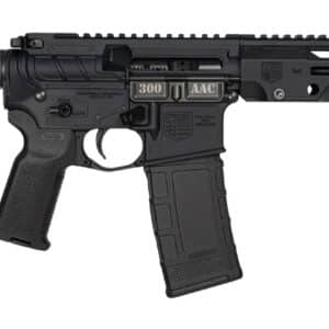 Diamondback DB15 Obsidian .300 AAC Blackout pistol with SBA5 brace and 9-inch M-LOK rail