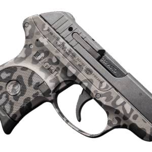 RUGER LCP 380ACP PISTOL SNOW LEOPARD PRINT 2.75" 1-6RD MAG
