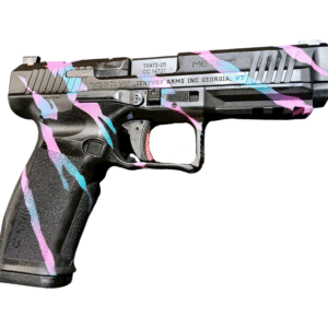 CENTURY CANIK METE SFT ONE SERIES 9MM MIAMI TIGER STRIPE PSTL 4.46 BRL 1-18RD MAG